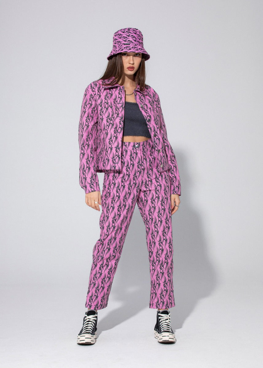 TRIBAL LOVE JACKET - PINK - EXCLUSIVE Jackets from LOCAL HEROES - Just $65.00! SHOP NOW AT IAMINHATELOVE BOTH IN STORE FOR CYPRUS AND ONLINE WORLDWIDE