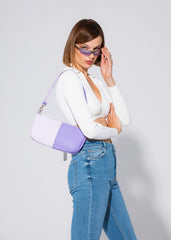 HALF AND HALF BAGUETTE BAG - EXCLUSIVE Bags from LOCAL HEROES - Just $66.00! SHOP NOW AT IAMINHATELOVE BOTH IN STORE FOR CYPRUS AND ONLINE WORLDWIDE